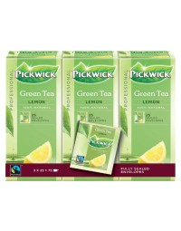 Thee pickwick fair trade green lemon 25x1.5gr