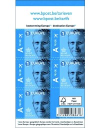 Postzegel belgie waarde 1 europa 50 stuks
