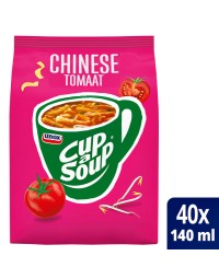 Cup-a-soup unox machinezak chinese tomaat 140ml