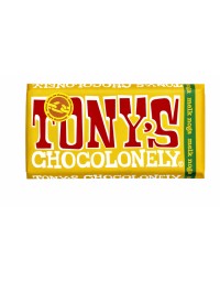 Chocolade tony's chocolonely melk noga reep 180gr