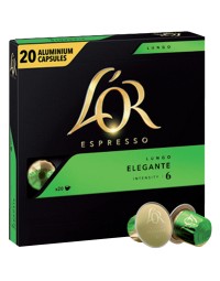 Koffiecups l'or espresso elegante 20 stuks