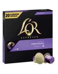 Koffiecups l'or espresso profondo 20 stuks