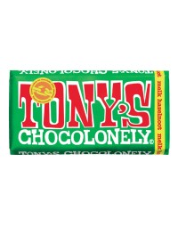 Chocolade tony's chocolonely melk hazelnoot reep 180gr