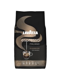 Koffie lavazza caffè espresso bonen black 1000gr