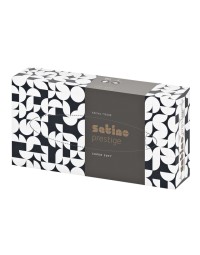 Facial tissues satino prestige 2-laags 100vel wit 206450