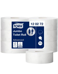 Toiletpapier tork t1 120272 advanced 2laags 360m 1800vel 6rollen