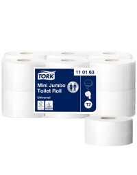 Toiletpapier tork t2 universal 1-laags 240mtr wit 110163