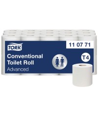 Toiletpapier tork t4 advanced 2-laags 400 vel 110771