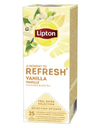 Thee lipton refresh vanille 25x1.5gr