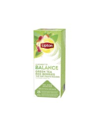 Thee lipton balance rood fruit 25stuks