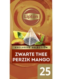 Thee lipton exclusive perzik mango 25x2gr