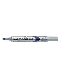 Viltstift pentel mwl5s maxiflo whiteboard rond 1mm blauw
