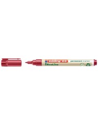 Viltstift edding 25 ecoline rond 1mm rood
