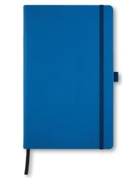 Castelli notitieboek A5 - Milano - Tuscon medium - ontworpen en gemaakt in Italië - 240 pagina's - gelinieerd - leeslint - opberg vak - 21 x 13 x 1.5 cm - blue sea - zee blauw