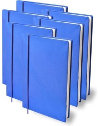 Rekbare boekenkaft A4 - Donkerblauw - 6 pack