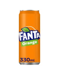 Frisdrank fanta orange blik 330ml 