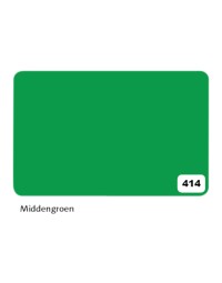 Etalagekarton folia 1-zijdig 48x68cm 380gr nr414 middengroen 