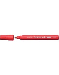 Permanent marker quantore rond 1-1.5mm rood 