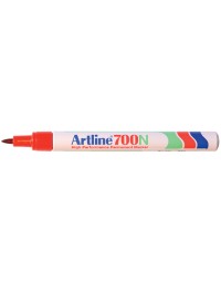Viltstift artline 700 rond 0.7mm rood 