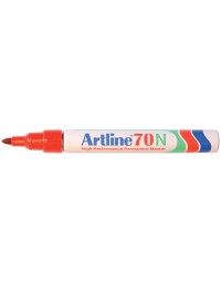 Viltstift artline 70 rond 1.5mm rood 