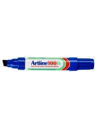 Viltstift artline 100 schuin 7.5-12mm blauw 