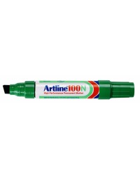 Viltstift artline 100 schuin 7.5-12mm groen 