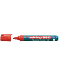 Viltstift edding 380 flipover rond 1.5-3mm rood 