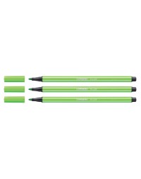 Viltstift stabilo pen 68/33 medium lichtgroen 