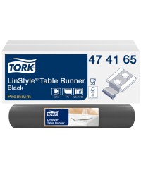 Tafelloper tork linstyle® duurzaam 1laags 120x40cm zwart 474165 