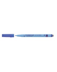 Viltstift staedtler lumocolor 305 non permanent correctable f blauw 